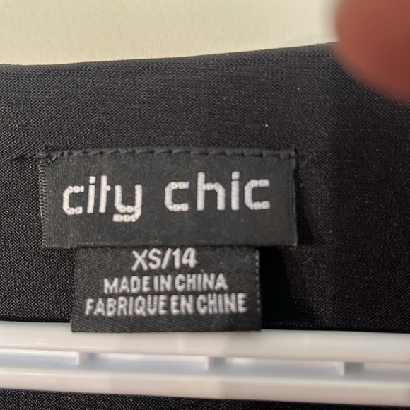 City Chic chiffon cocktail dress - Picture 2 of 5